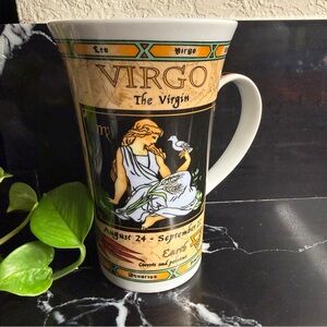 Virgo Zodiac large Ceramic Mug